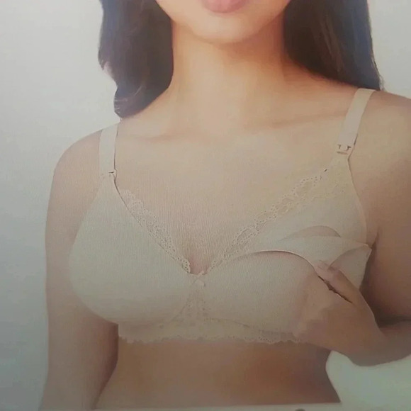 WACOAL WIRE FREE NURSING BRA SIZE 34DD - Picture 1 of 6